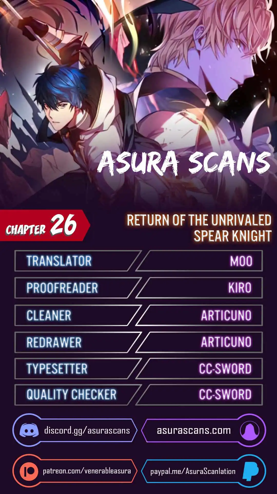 Return of the Legendary Spear Knight Chapter 26 1